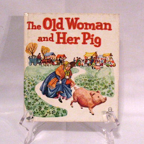 20% OFF Vintage Whitman Tell-a-Tales Book The Old Woman & Her Pig Very Good Condition 1964 20% OFF Vintage Whitman Tell-a-Tales Book The Old Woman & Her Pig Very Good Condition 1964