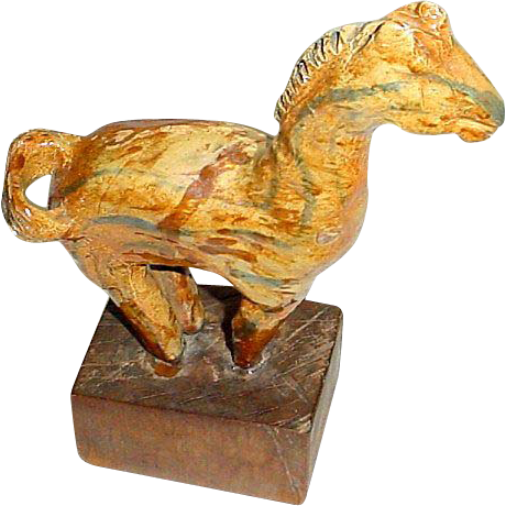 Charming Vintage Ceramic Handmade Horse Charming Vintage Ceramic Handmade Horse