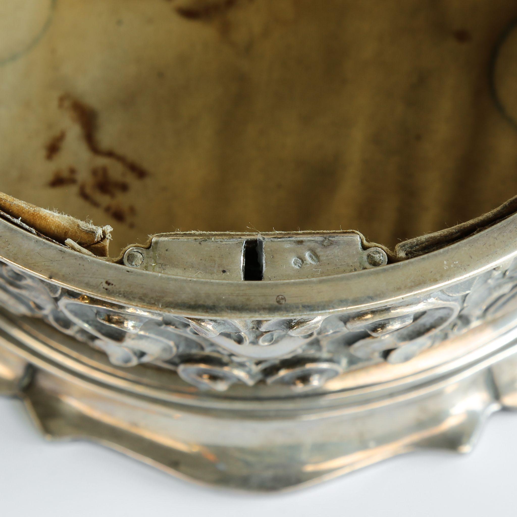 Museum Quality Antique Austro-Hungarian Large Rococo Silver Jewel Box Museum Quality Antique Austro-Hungarian Large Rococo Silver Jewel Box