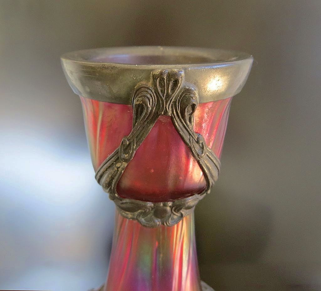 Circa 1890 Art Nouveau Jugendstil Secessionist Vase Circa 1890 Art Nouveau Jugendstil Secessionist Vase