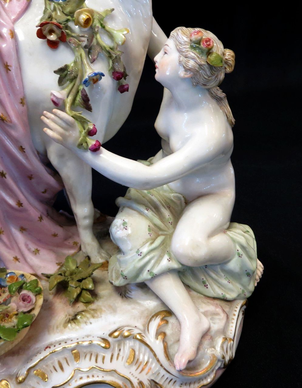 Circa 1815 Antique Signed Meissen Porcelain Titled: "Europa On The Bull" Circa 1815 Antique Signed Meissen Porcelain Titled: "Europa On The Bull"