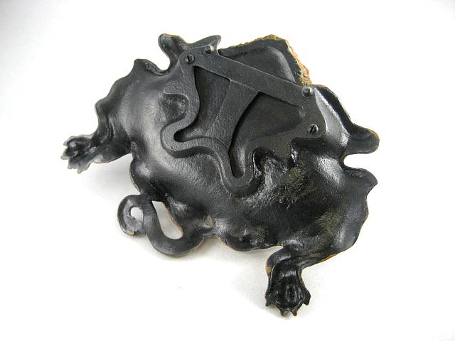 Magnificent Victorian Era Figural Lion Inkwell Magnificent Victorian Era Figural Lion Inkwell