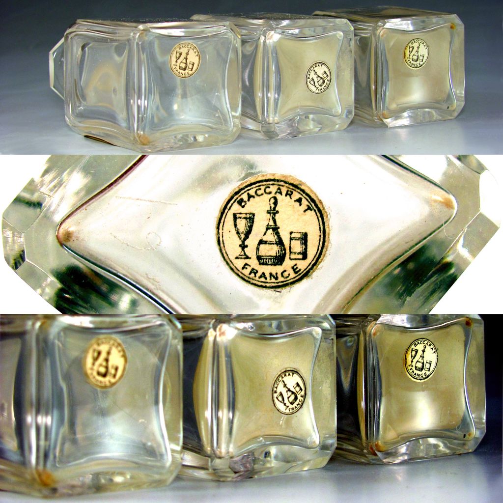 Antique French Ebonized & Inlaid Wooded Scent Caddy Casket Baccarat & Gelle Freres Labeled Perfume Bottles Antique French Ebonized & Inlaid Wooded Scent Caddy Casket Baccarat & Gelle Freres Labeled Perfume Bottles