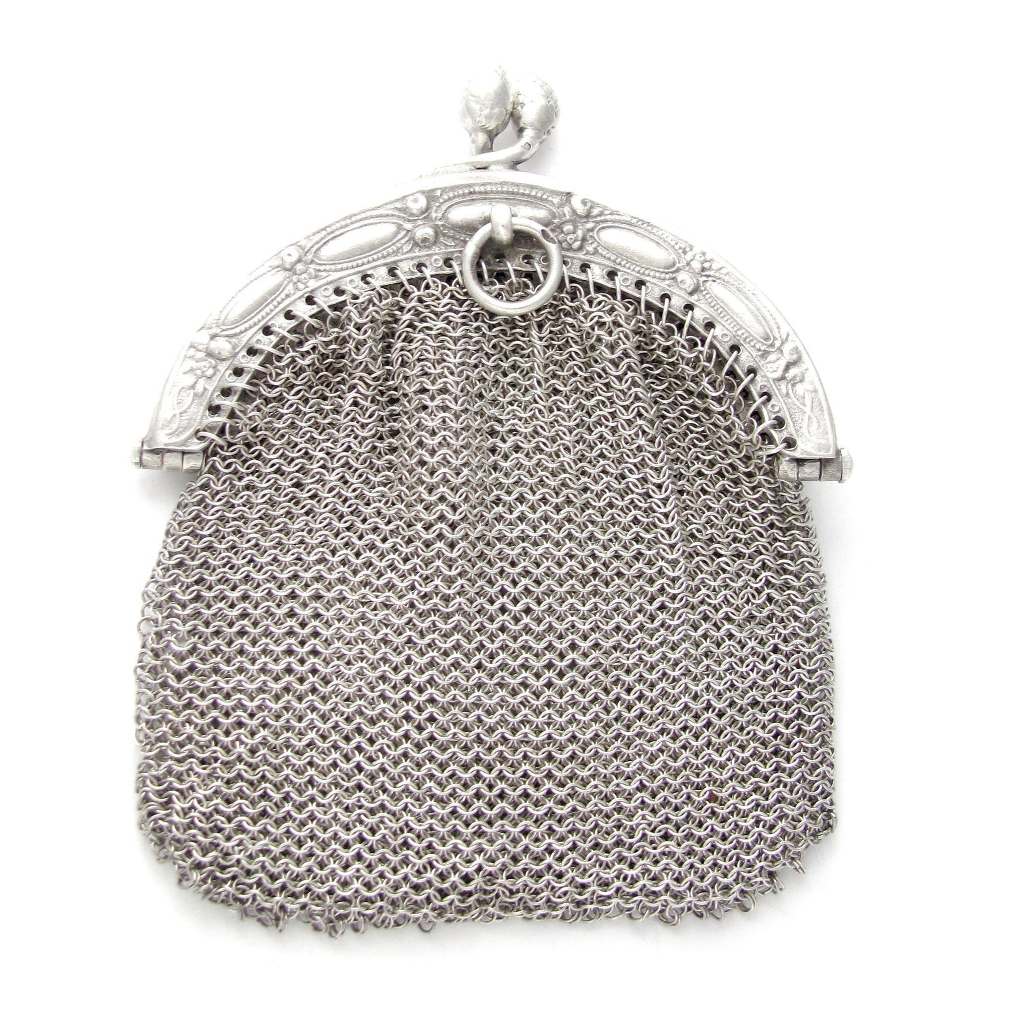 chain mail purse antique