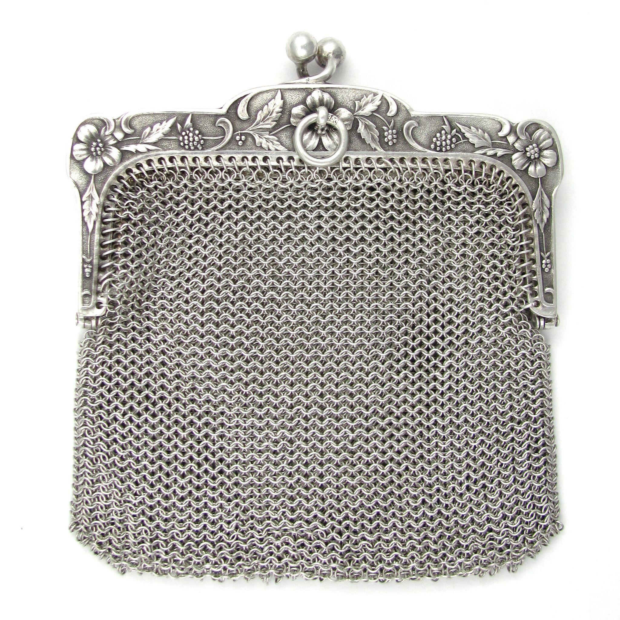 chain mail purse antique