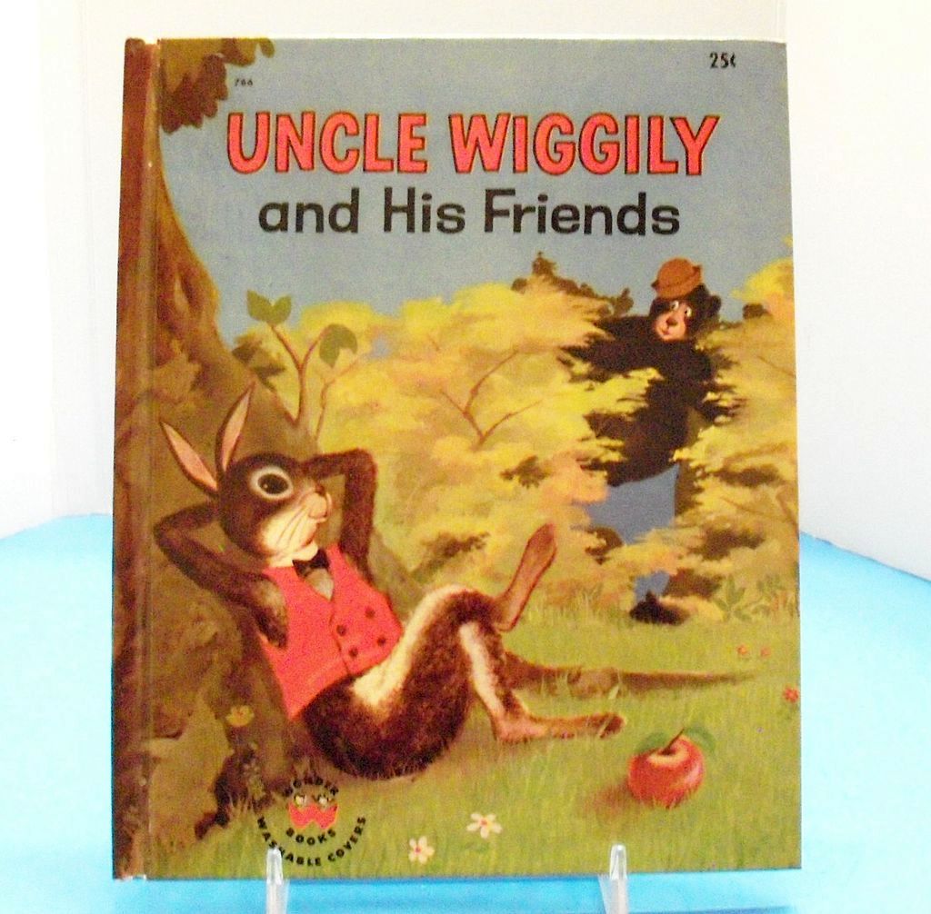Wonder Books: Uncle Wiggily And His Friends Children's Book - 1961 Wonder Books: Uncle Wiggily And His Friends Children's Book - 1961