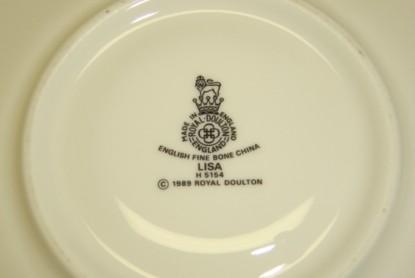Royal Doulton Lisa Cup and Saucer Royal Doulton Lisa Cup and Saucer