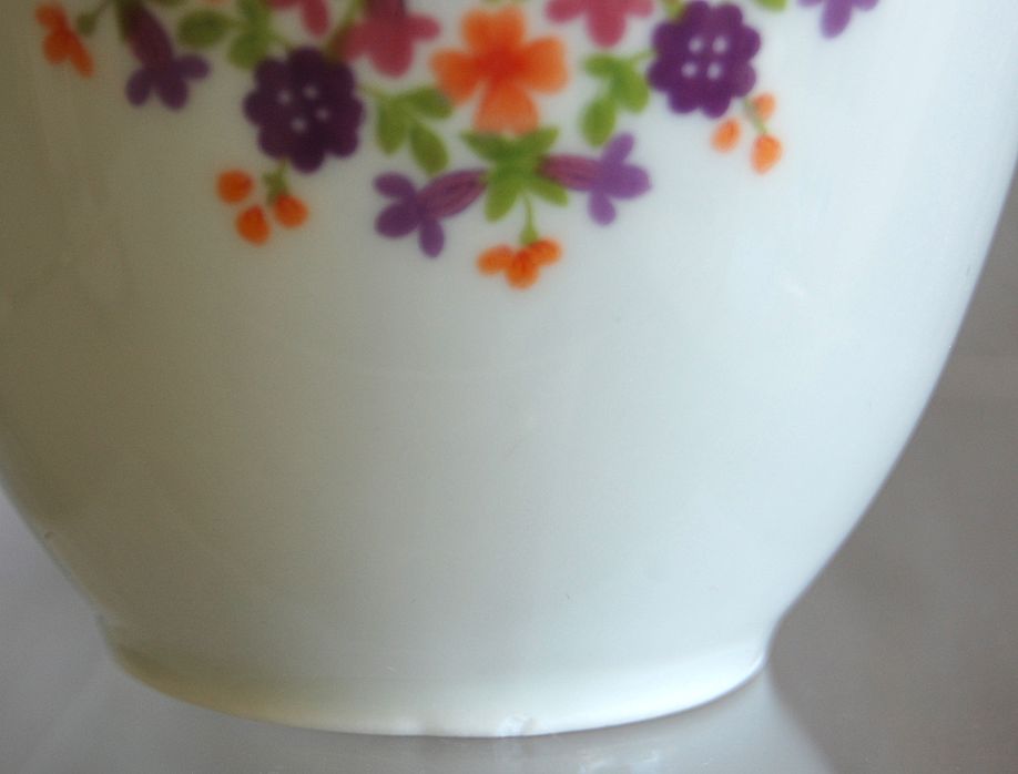 Royal KPM Bavaria Porcelain Floral Vase Royal KPM Bavaria Porcelain Floral Vase