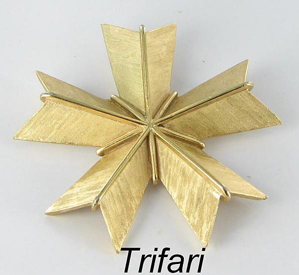 Gold Maltese Cross