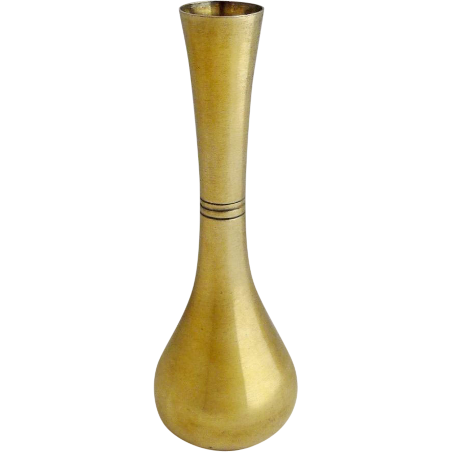 Vintage TIFFANY & Co. Makers Sterling Vermeil Bud Vase Vintage TIFFANY & Co. Makers Sterling Vermeil Bud Vase