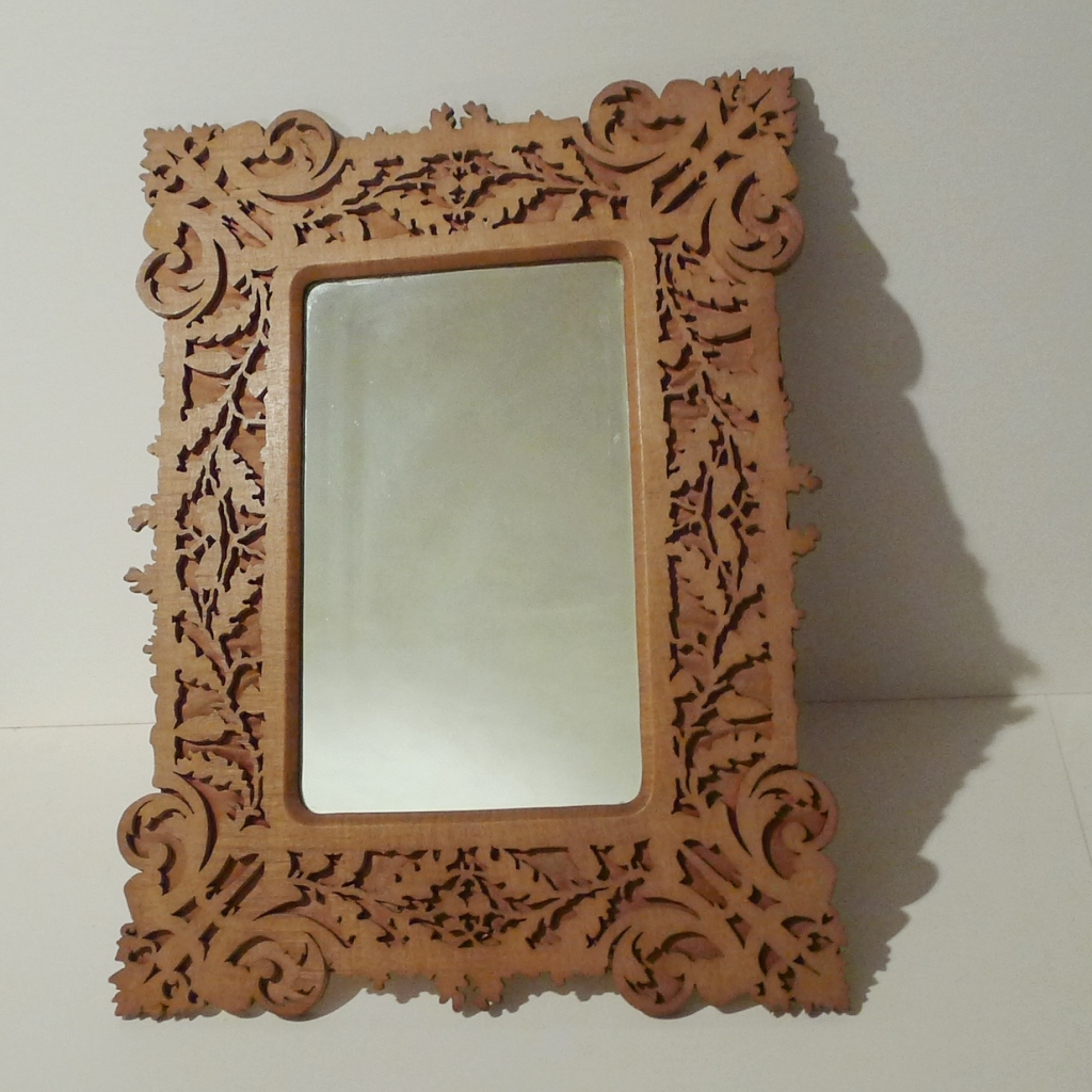 FRETWORK ScrollSaw Frames 19th C. Pair from theframelady on Ruby Lane