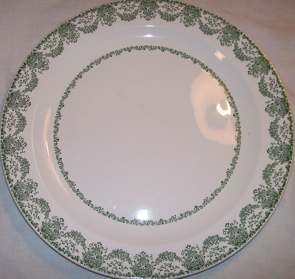 Cake Plate ~ Sandwich Plate ~ Royal China (USA) ~ '50's Cake Plate ~ Sandwich Plate ~ Royal China (USA) ~ '50's