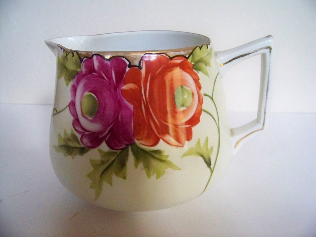Hand Painted Nippon Cider Jug Hand Painted Nippon Cider Jug