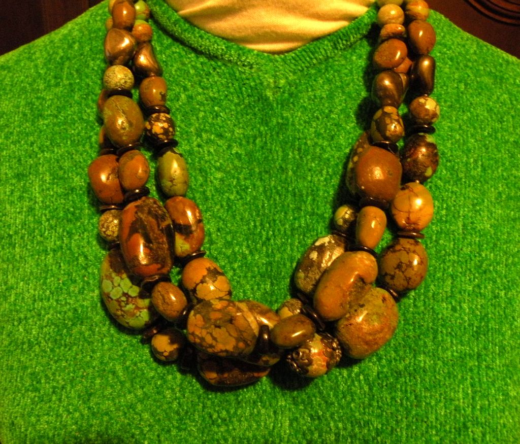 Brown Stone Mountain- Brown Turquoise Brown Stone Mountain- Brown Turquoise