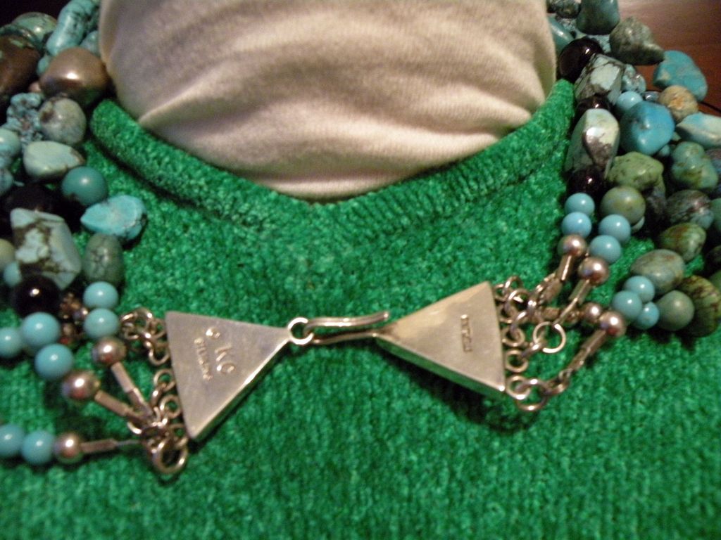 Enormous Turquoise Necklace : Stone Mountain Enormous Turquoise Necklace : Stone Mountain