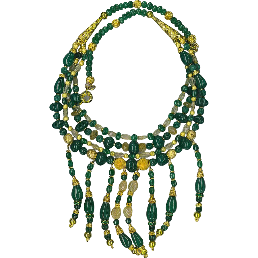 Genuine Emerald beads : Cleopatra (Emeralds!) Genuine Emerald beads : Cleopatra (Emeralds!)