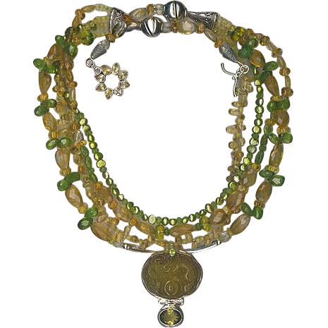 Peridot & Citrine beads : So Sumptuous Peridot & Citrine beads : So Sumptuous