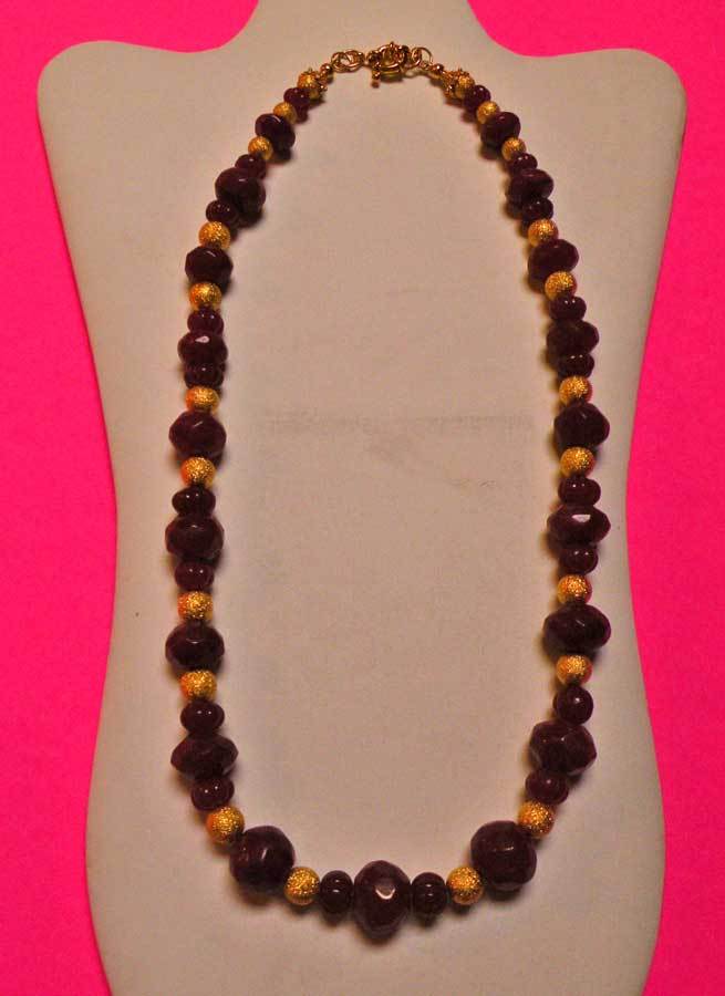 Genuine Ruby beads : So Well Red Genuine Ruby beads : So Well Red