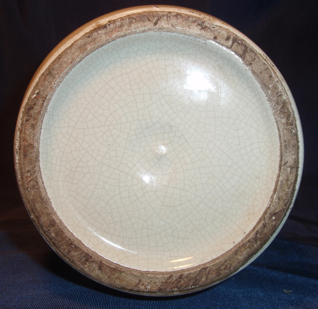 Pair of Outstanding White French Pottery Vases Pair of Outstanding White French Pottery Vases