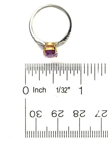 Wild Orchid Wonder: No Heat Purple-Pink Sapphire Ring Wild Orchid Wonder: No Heat Purple-Pink Sapphire Ring