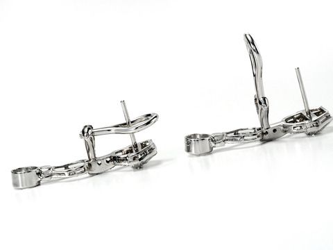 Wonderful Art Deco Diamond Earrings Wonderful Art Deco Diamond Earrings
