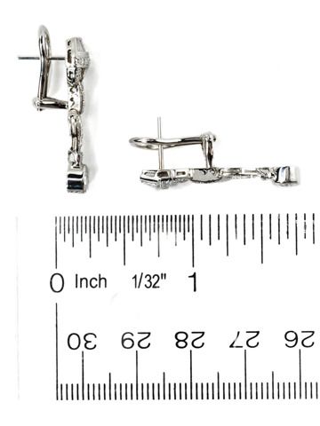 Wonderful Art Deco Diamond Earrings Wonderful Art Deco Diamond Earrings