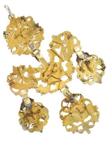 Grande Dame:18th C. Girandole Pearl Pendant Grande Dame:18th C. Girandole Pearl Pendant