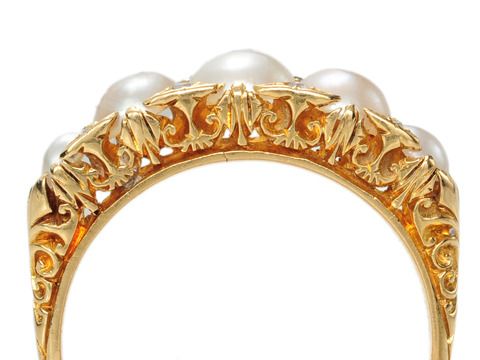Nature's Wonder - Antique Natural Pearl Ring Nature's Wonder - Antique Natural Pearl Ring