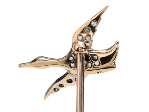 Just Ducky: Antique Mallard Stickpin Just Ducky: Antique Mallard Stickpin