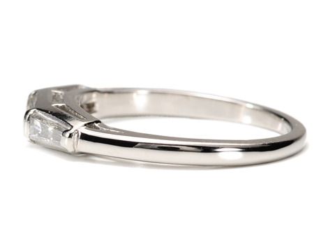 Diamond Baguette Wedding Ring Diamond Baguette Wedding Ring