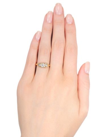 Two Tone Gold Diamond Engagement Ring Two Tone Gold Diamond Engagement Ring