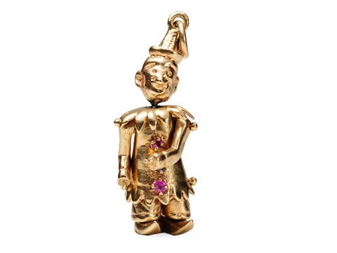 Articulated Laughing Clown Charm Articulated Laughing Clown Charm