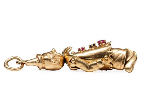 Articulated Laughing Clown Charm Articulated Laughing Clown Charm
