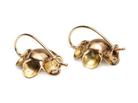 Wild Roses in an Estate Earring Wild Roses in an Estate Earring