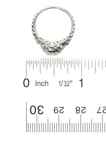 Art Deco Diamond Filigree Ring Art Deco Diamond Filigree Ring
