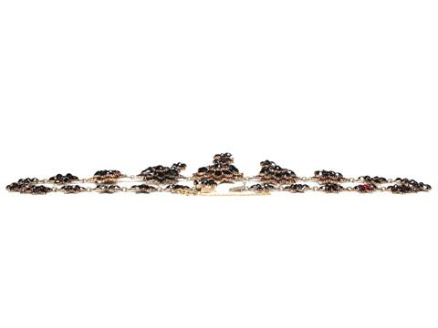 Rhapsody in a Bohemian Garnet Necklace Rhapsody in a Bohemian Garnet Necklace