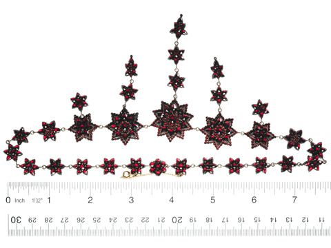 Rhapsody in a Bohemian Garnet Necklace Rhapsody in a Bohemian Garnet Necklace