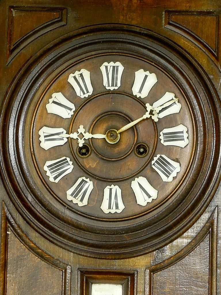 Antique German Wall Clock with Barometer & Thermometer, Ca. 1890 Antique German Wall Clock with Barometer & Thermometer, Ca. 1890