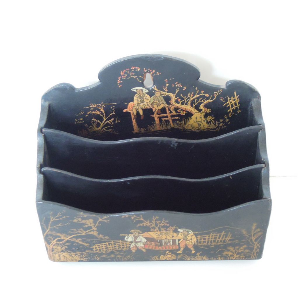 Chinoiserie Letter Holder Chinoiserie Letter Holder
