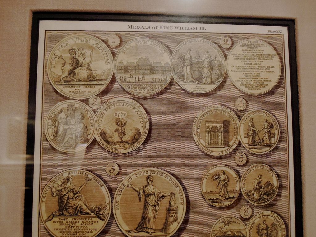 English Engraving, English Medals of King William III, Londini Ca. 1746 English Engraving, English Medals of King William III, Londini Ca. 1746