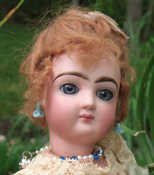 AMAZING Mystery Antique French Fashion Doll with STUNNING Ballgown & Kid leather gloves AMAZING Mystery Antique French Fashion Doll with STUNNING Ballgown & Kid leather gloves