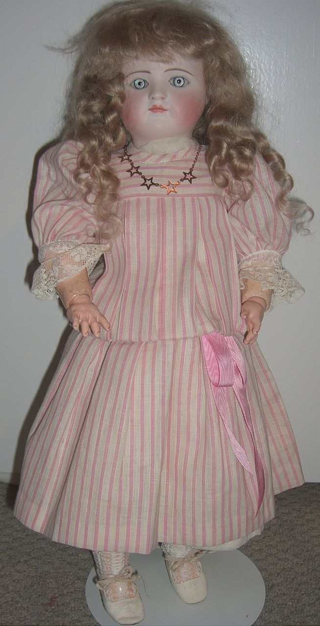 17" RARE Closed Mouth Antique Child Doll by Ernst Grossman 17" RARE Closed Mouth Antique Child Doll by Ernst Grossman