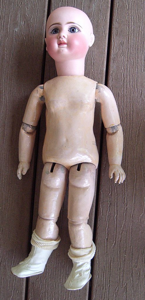 Steiner 23" Antique Doll A-17 in Incredible Antique Dress - Layaway Steiner 23" Antique Doll A-17 in Incredible Antique Dress - Layaway