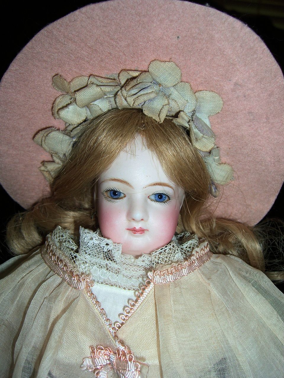 14" Jumeau French Fashion Antique Doll - Lovely Organdy Dress! Layaway! 14" Jumeau French Fashion Antique Doll - Lovely Organdy Dress! Layaway!