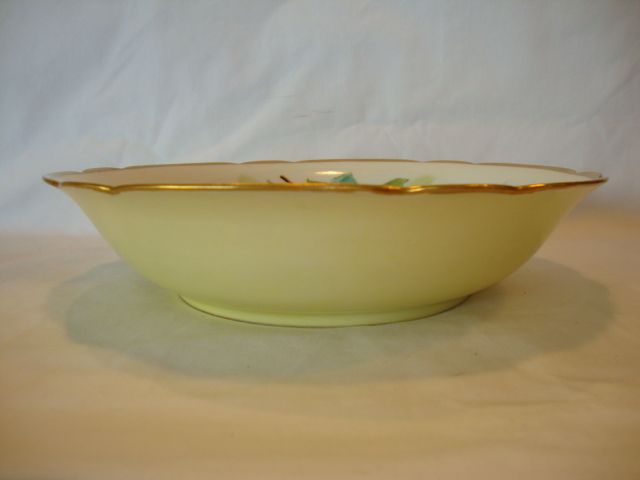 Awesome Limoges Porcelain Bowl ~ Decorate with Rainier Cherries by Pickard Artist J. Heinz ~ Mavaleix Limoges France / Pickard Studio Chicago France 1895-1905 Awesome Limoges Porcelain Bowl ~ Decorate with Rainier Cherries by Pickard Artist J. Heinz ~ Mavaleix Limoges France / Pickard Studio Chicago France 1895-1905