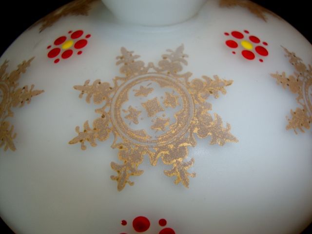 Frosted Glass Vanity Set Perfume Bottle & Powder Box ~ Hand Painted ~ Made in Germany Frosted Glass Vanity Set Perfume Bottle & Powder Box ~ Hand Painted ~ Made in Germany