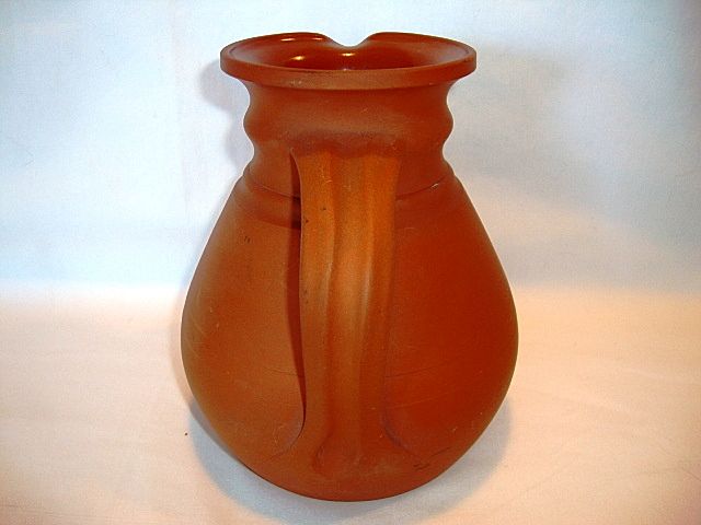 Wonderful ROSSO ANTICO ( Redware / Terra Cotta ) Pitcher ~ Cambridge Ale Shape ~Trinity College in the University of Cambridge, England Shield by WEDGWOOD, England Dec 1869 Wonderful ROSSO ANTICO ( Redware / Terra Cotta ) Pitcher ~ Cambridge Ale Shape ~Trinity College in the University of Cambridge, England Shield by WEDGWOOD, England Dec 1869