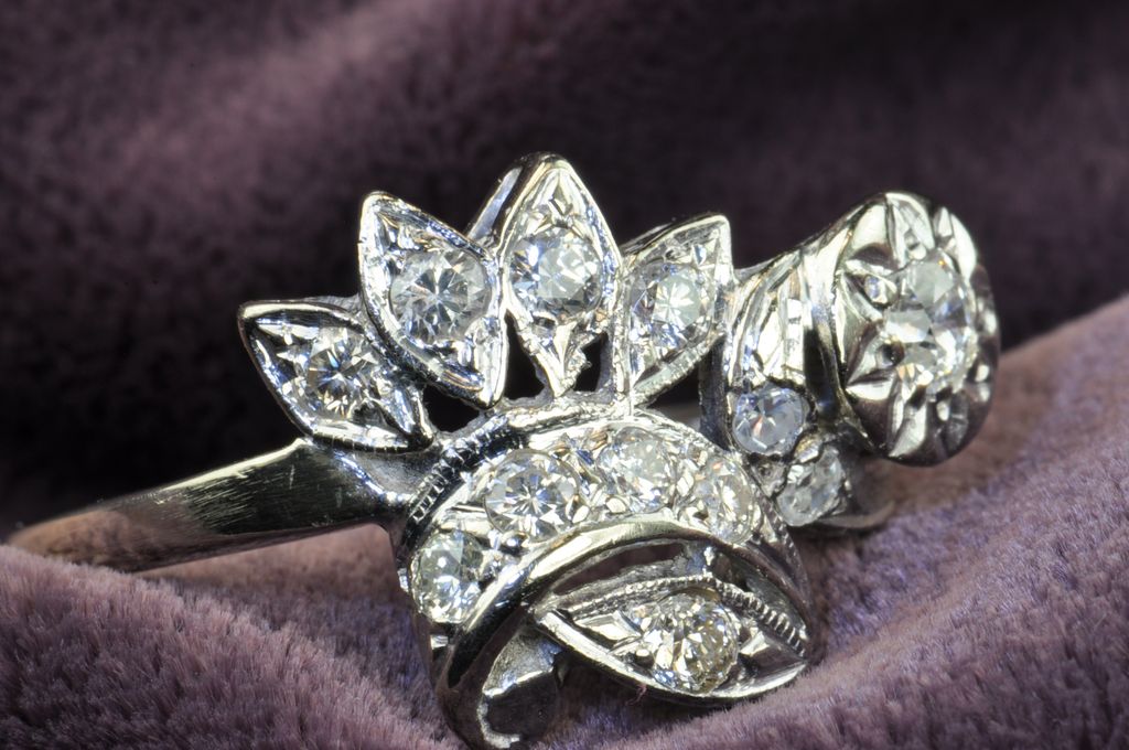 .67 Carat Diamond Art Deco Ring .67 Carat Diamond Art Deco Ring