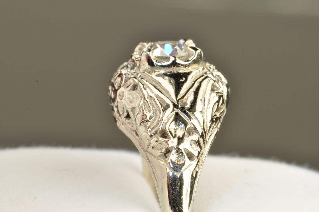 .45 Carat Old European Cut Diamond Wedding/Engagement Ring .45 Carat Old European Cut Diamond Wedding/Engagement Ring