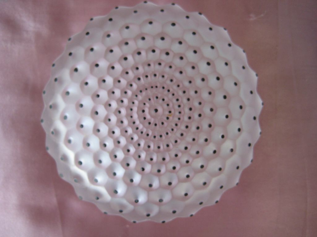LaLique Crystal Lid to Vanity Box LID LaLique Crystal Lid to Vanity Box LID